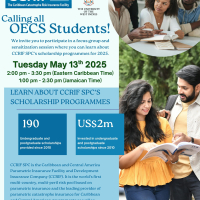 Caribbean Catastrophe Risk Insurance Facility (CCRIF) - Scholarship Programmes 